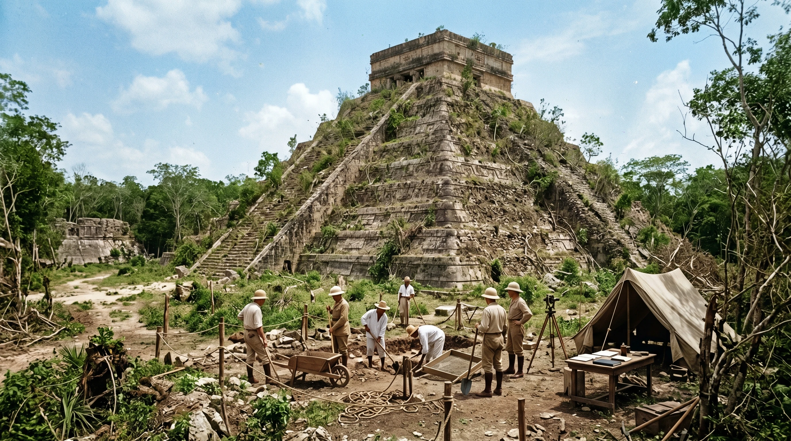 Ruínas de Chichén Itzá